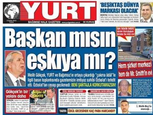 Melih Gökçek TBMM Gündemin de