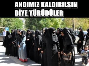 Andımız Kaldırılsın Diye Yürüdüler