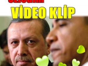 Erdoğan'a "özledim" klibi