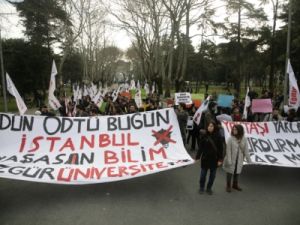 TGB'den ODTÜ'ye Destek Eylemi