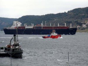 CEZAYİR'DEN DEV GEMİ İLE GAZ GELDİ