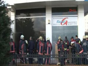 TELEVİZYON KANALINDA PATLAMA;1 AĞIR 4 YARALI