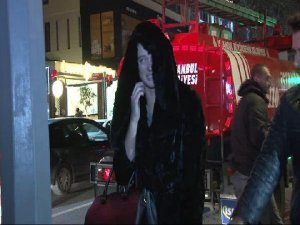 NİŞANTAŞI'NDA LÜKS REZİDANSTA YANGIN PANİĞİ