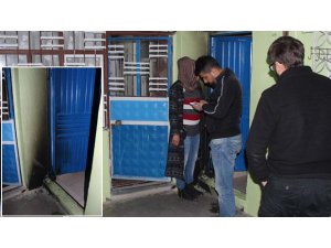 EŞİNDEN BOŞANDI,EVİNE MOLOTOF KOKTEYLİ ATTI