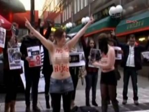 İranlı aktivist kadınlar FEMEN’e özenirse!..