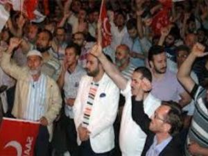 Mısır'daki darbe Konya'da protesto edildi