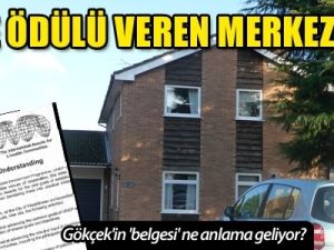 Gökçek'e ödül veren şirketin merkezi köy eviymiş!