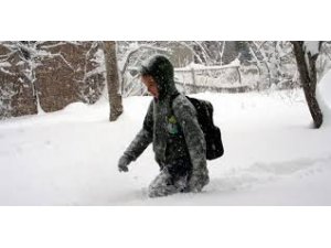 KAYSERİ'DE 4 İLÇEDE EĞİTİME KAR TATİLİ