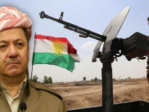 BARZANİ KÜRDİSTAN SINIRI ÇİZİYOR