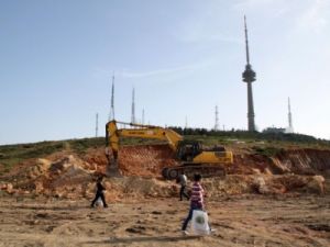 Çamlıca Cami İnşaatı Başladı