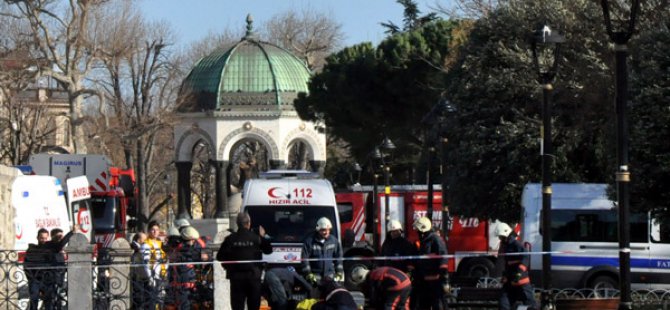 SULTANAHMET PATLAMASINDA FLAŞ GELİŞME
