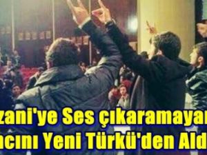 Barzani'ye Sesini Çıkaramayanlar Yeni Türkü'yü Protesto Etti