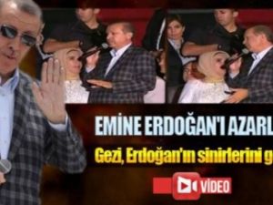 Sinirleri gerilen Tayyip Erdoğan Emine Erdoğan'ı azarladı