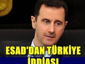 Esad'dan Türkiye İddiası