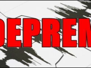 Çanakkale'de deprem!