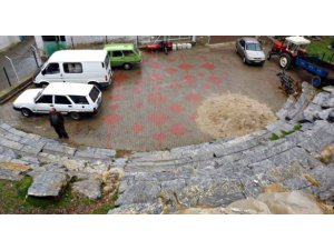 MUĞLA'DA ANTİK TİYATRO OTOPARK YAPILDI