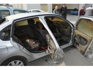 DENETİME GİDEN RESMİ ARACI YAKTILAR