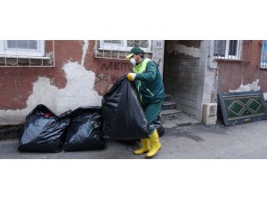 FALCI 'PRENSES'İN' EVİNDEN 10 TON ÇÖP ÇIKTI