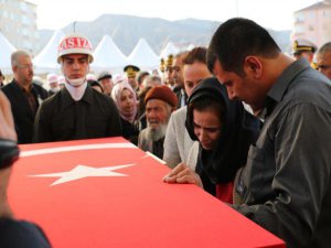 ANKARA 'DA ŞEHİT OLAN ÇANKIRILI İŞÇİYİ BİNLER UĞURLADI