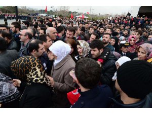 İDİL ŞEHİDİNİ BİNLERCE KİŞİ UĞURLADI