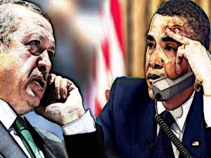 ERDOĞAN  OBAMA'YI İKNA ETTİ; 1 SAAT 20 DAKİKA