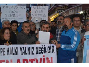 AYDIN'DA 'CERATTEPE' PROTESTOSU