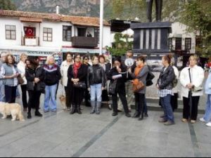 Kaş'ta Hayvan Severler Ayaklandı