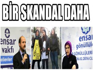ENSAR VAKFI PROTESTOSUNDA SKANDAL GELİŞME