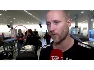 CANLI YAYINDA KAYBOLAN KADIN