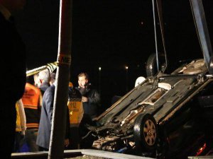 DENİZDEN ÇIKARILAN OTOMOBİLDEN 2 CESET ÇIKTI