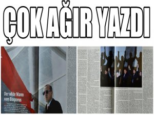 DER SPİEGEL ERDOĞAN'I TAM 10 SAYFA YERDEN YERE VURDU