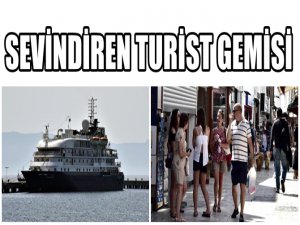 BODRUMA 150 TURİST GELDİ ESNAF SEVİNDİRİK OLDU