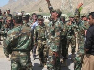 Peşmergeler yol kapattı