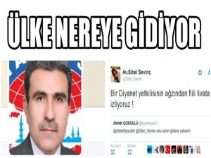 DİYANET MENSUBUNUN KÜFÜRLÜ MESAJI TWITTER'İ SALLADI