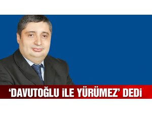 DAVUTOĞLU'NA LAF ÇAKTI ANINDA KOVULDU