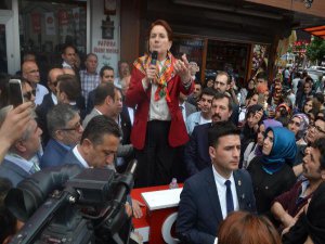 İNEGÖL'DE AKŞENER İZDİHAMI