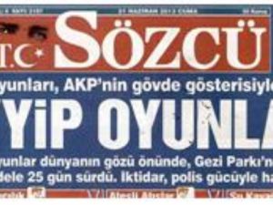 Sözcü'nün manşetinde Başbakan Erdoğan'a neden madalya takıldı?