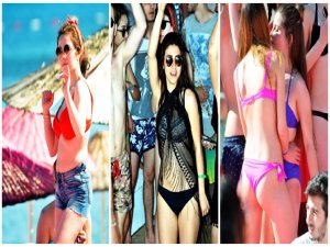 BODRUM SEZONA HIZLI GİRDİ; PLAJLAR RENGARENK