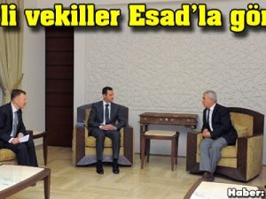 CHP'li vekiller Esad'la görüştü