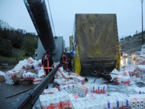 Dikkat FSM'de TIR Yangını