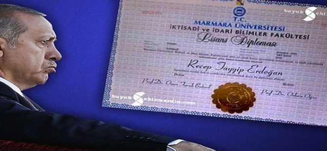 ERDOĞAN'IN DİPLOMASI SAHTE OLAYINDA İNANILMAZ GELİŞME