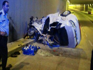 ADANA'DA TRAFİK KAZASI: 2 ÖLÜ