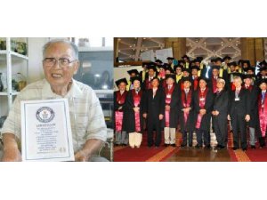 96 YAŞINDA GUİNNESS REKORLAR KİTABI’NA GİRDİ