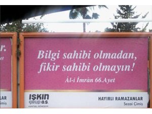 UĞUR MUMCU'NUN SÖZÜNÜ AYET SANDILAR