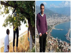 AKŞAM EŞİ İLE TARTIŞTI ERTESİ GÜN AĞAÇTA ASILI BULUNDU