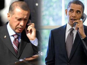 ERDOĞAN'DAN OBAMA'YA TELEFON