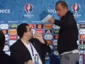 FATİH TERİM'İ ÇILDIRTAN OLAY