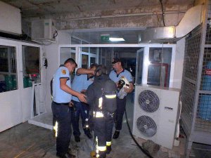 MARMARİS'TE 5 YILDIZLI OTELDE YANGIN