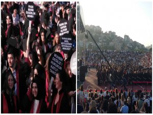 LİSELİLERDEN SONRA ÜNİVERSİTEDE REKTÖRE SIRTINI DÖNDÜ