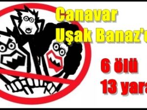 Katliam gibi kaza: 6 ölü, 13 yaralı